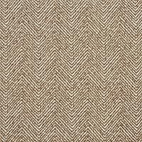 E733 Taupe Herringbone Woven Textured Upholstery Fabric by The Yard