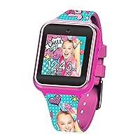 Accutime Kids Nickelodeon JoJo Siwa Educational Learning Touchscreen Smart Watch Toy for Girls, Boys, Toddlers - Selfie Cam, Learning Games, Alarm, Calculator, Pedometer & More (Model: JOJ4251AZ)