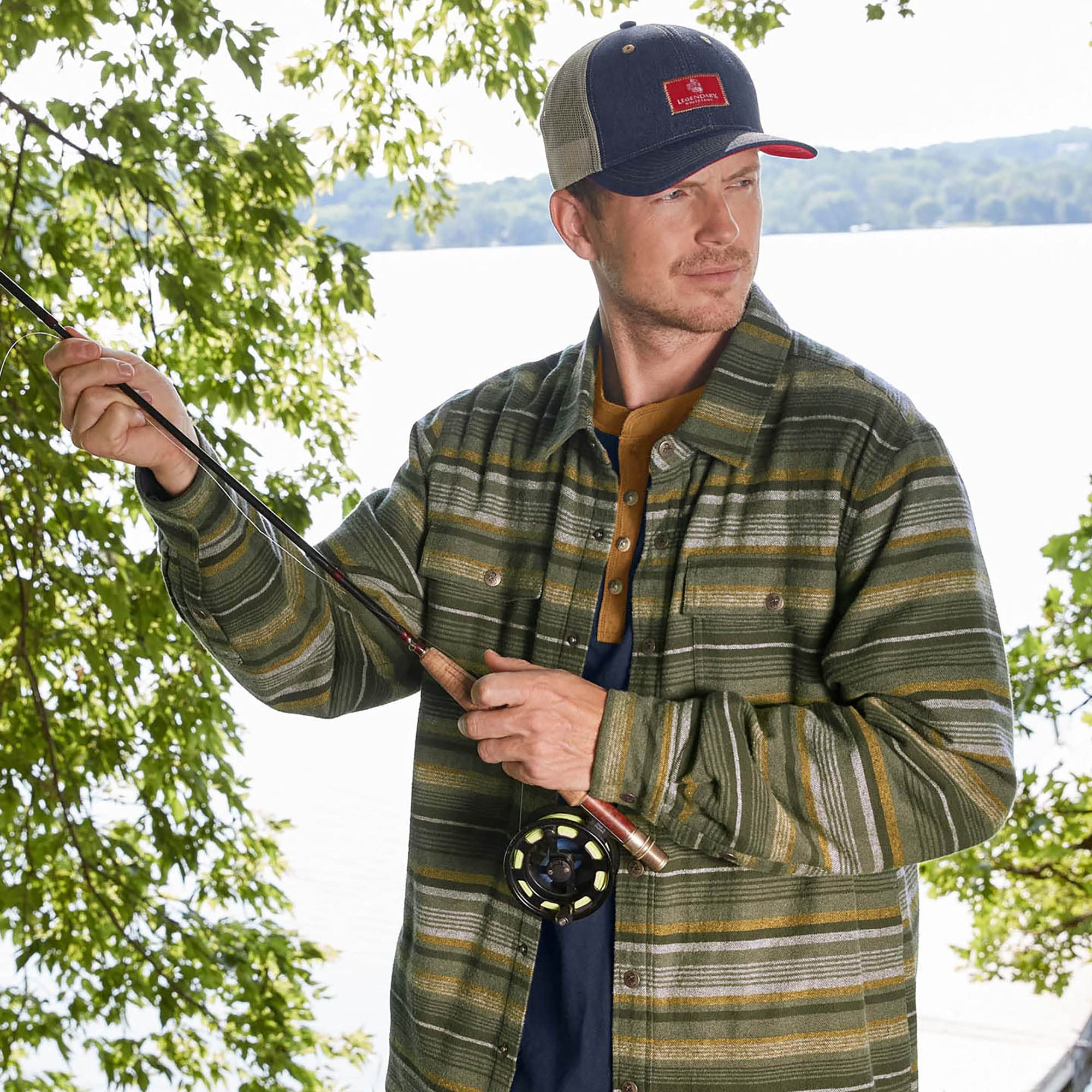 Legendary Whitetails Men's Archer Thermal Lined Flannel Shirt Jacket