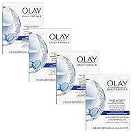 Olay Daily Deeply Clean 2-in-1 Water Activated Cleansing Face Cloths 33ct (Pack of 4)