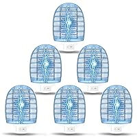 Indoor Bug Zappers, Fly Traps for Indoors, Insect Traps for Home Mosquito Killer for Kids & Pets, Home, Kitchen, Bedroom, Baby Room, Office (6 Packs)