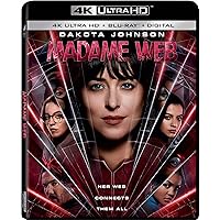 Madame Web - UHD/BD Combo + Digital [Blu-ray] Madame Web - UHD/BD Combo + Digital [Blu-ray] 4K Blu-ray DVD