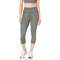 Amazon Essentials Women's Active Shaping High Waisted Capri Leggings with Pockets (Plus Size)