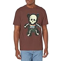 Men's Regular Fit Teddy Skeleton T-Shirt