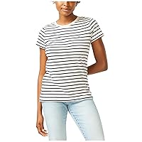 Nautica Women's Classic Fit Stripe T-Shirt