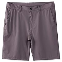 Men's Performance Quick Dry Slim Fit 9 Inch Active Hybrid Dress Chino Golf Hiking Shorts