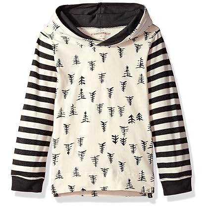 Burt's Bees Baby Boys' Organic Long Sleeve Hooded Tee