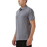 Men's Quick-Dry Golf Polo Shirt Moisture Wicking Short Sleeve Polo Shirts for Men