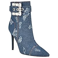 Nine West Womens Fabrica Ankle Boot