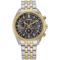 Citizen Men's Eco-Drive Classic Chronograph Watch in Stainless Steel with Perpetual Calendar, Tachymeter