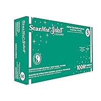 StarMed Select Nitrile Examination Gloves, Small, 100 gloves/box