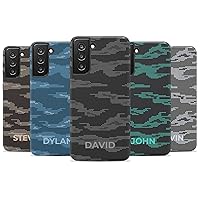 Custom Name Digital Camo Case for Men, Personalized Name Case, Designed ‎for Samsung Galaxy S24 Plus, S23 Ultra, S22, S21, S20, S10, S10e, S9, S8, Note 20, 10‎‎