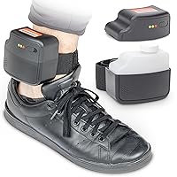 GoPong Ankle Monitor Flask - 5 oz Hidden Flask for Liquor - Funny Alcohol Gift - Includes Funnel and Liquor Bottle Pour Spout