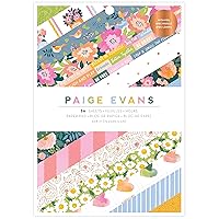 AMERICAN CRAFTS Paper 6X8 PAD, Paige Evans Garden Shoppe