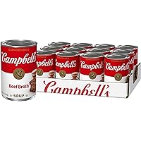 Campbell's Condensed Beef Broth, 10.5 Ounce Can (Case of 12)