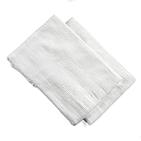 Chef Craft 21874 Select Cotton Sack Towel, 38 x 22 inch 2 Piece Set, White
