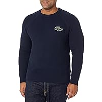 Lacoste Men's Unisex Organic Cotton Crew Neck Sweater