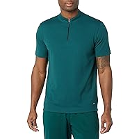Amazon Essentials Men's Performance Soft Tech Short-Sleeve Quarter-Zip Shirt