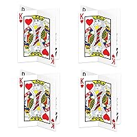 Beistle 3-D Playing Card Centerpieces, 12