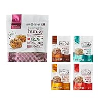 Heavenly Hunks Organic Oatmeal Dark Chocolate Chip - 22oz Bag & Heavenly Hunks Variety Gift Box 4-Pack (Bundled Set)
