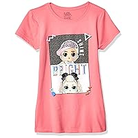 L.O.L. Surprise! Girls' Big Oh So Radical Shine Bright Short Sleeve Tee