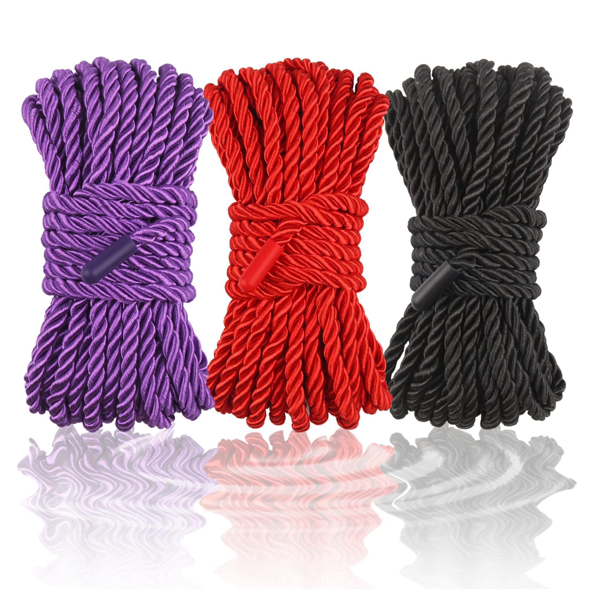 Mua Penfeinx 3-Pack Soft Braided Twisted Silk Rope Durable Thick ...