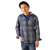 Ariat Boys's Hanley Shirt Jacket - Mood Indigo, X-Small