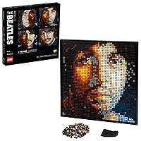 LEGO Art The Beatles 31198 Collectible Building Kit; an Inspiring Art Set for Adults That Encourages Creative Building and Makes a Great Gift for Music Lovers and Beatles Fans (2,933 Pieces)
