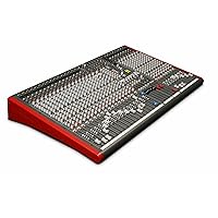 Allen & Heath ZED428, 30-Channel Mixer-Powered, Grey/Red (AH-ZED428)