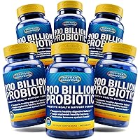 Nutrition Essentials Probiotic Dietary Supplement + Probiotics for Women and Men with Lactase Enzyme + Nootropic Brain Support Supplement
