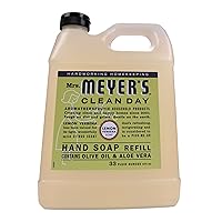 Mrs. Meyer's 651327EA Clean Day Liquid Hand Soap Refill, Lemon Verbena, 33 oz