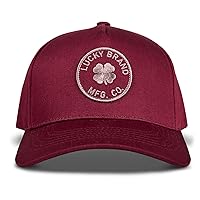 Cotton Embroidered Baseball Cap with Adjustable Straps for Men and Women (One Size Fits Most)
