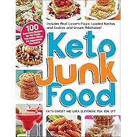 Keto Junk Food: 100 Low-Carb Recipes for the Foods You Crave―Minus the Ingredients You Don't! Keto Junk Food: 100 Low-Carb Recipes for the Foods You Crave―Minus the Ingredients You Don't! Paperback Kindle