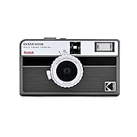 KODAK EKTAR H35N Half Frame Film Camera, 35mm, Reusable, Focus-Free, Bulb Function, Built-in Star Filter, Coated Improved Lens (Film & AAA Battery are not Included) (Striped Black)
