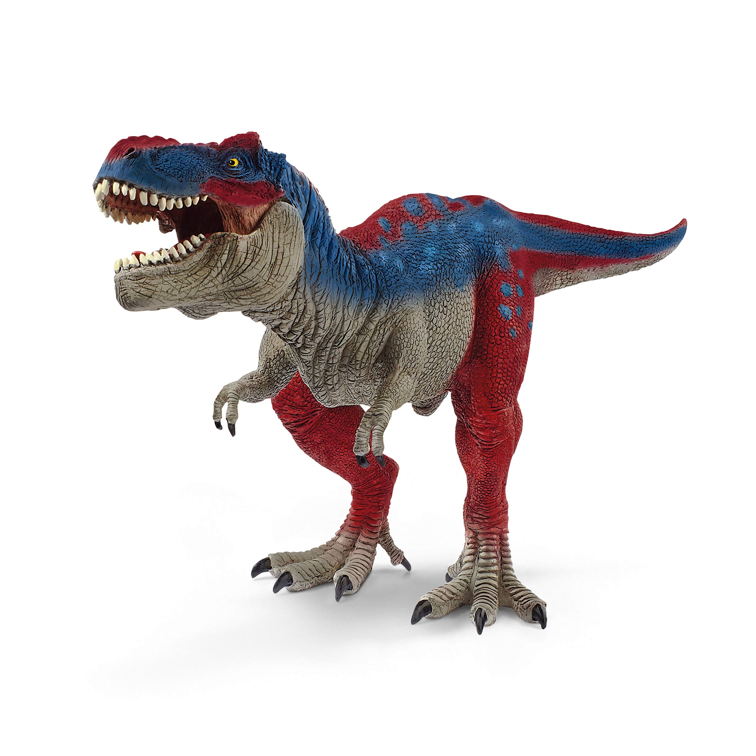 Schleich Dinosaurs, Large Dinosaur Toys for Boys and Girls, Realistic Tyrannosaurus Rex Toy, Blue, Ages 4+