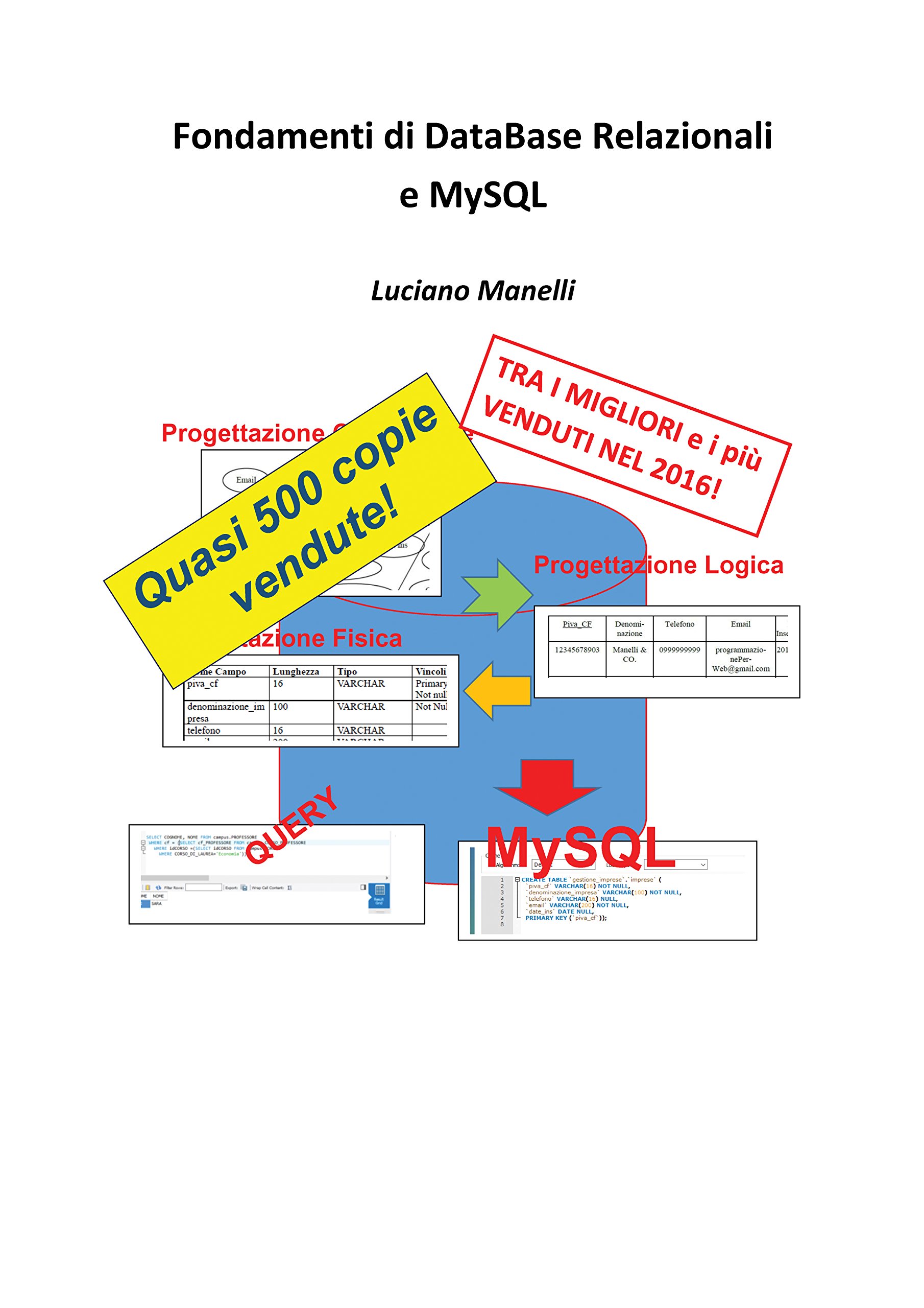 Fondamenti di DataBase Relazionali e MySQL (Italian Edition)