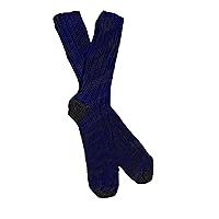 Hypoallergenic Peruvian Royal Alpaca Socks, Handknit, Organic, Silky, L