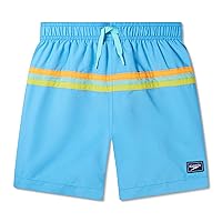 Speedo Boy's Swim Trunk Mid Length Redondo Printed