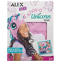 Alex DIY Knot-A Unicorn Hat Craft Kit Kids Art and Craft Activity