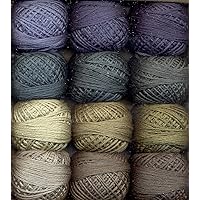 Valdani 3-Strand Cotton Embroidery Floss 12-Ball As Time Goes by Collection 3 (3SF-AsTime3)