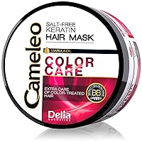 Cameleo - Colour Care Mask - Keratin Hair Mask with Marula Oil for Colour Treated Hair - Color Protection - Salt Free -200 ml