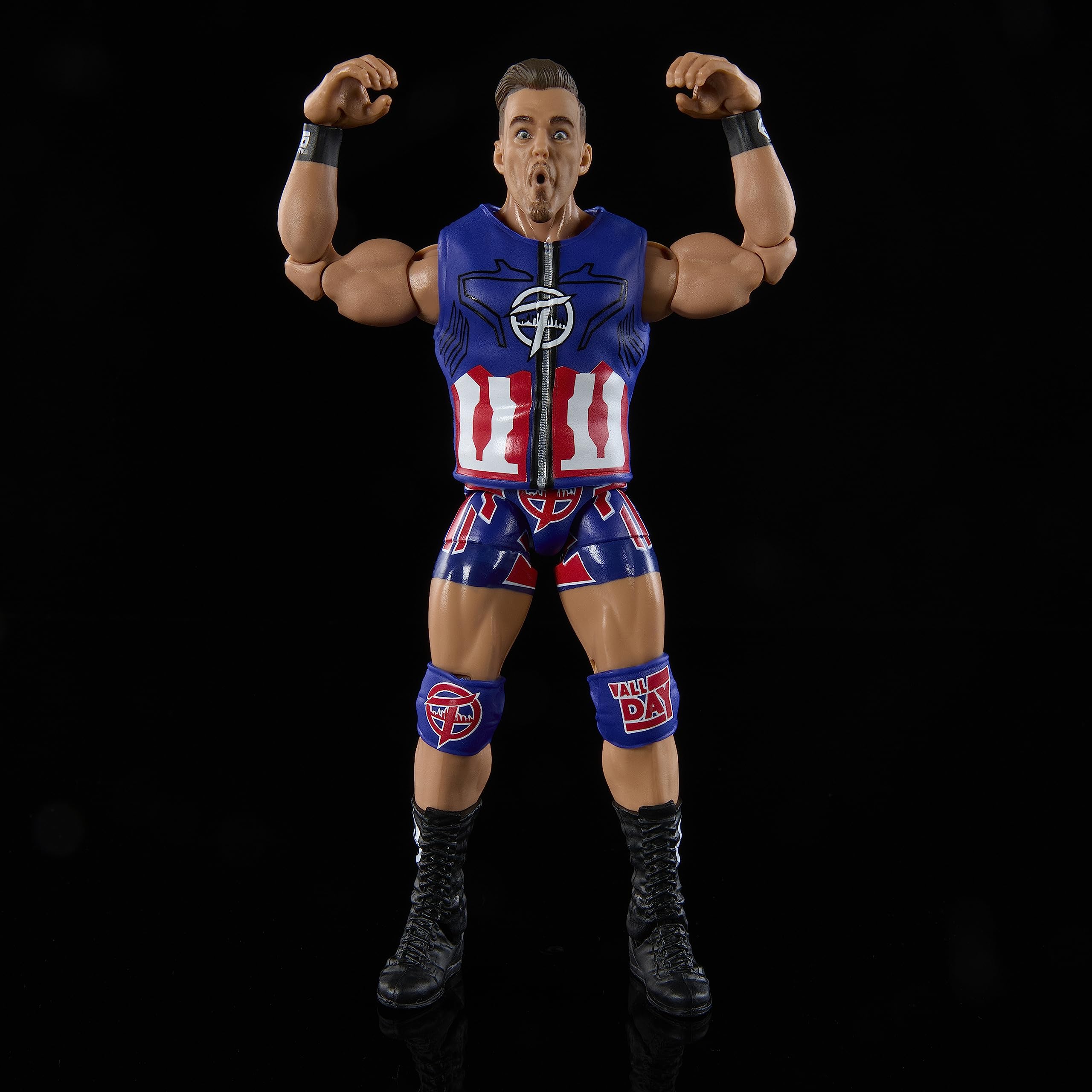Mattel WWE Austin Theory Elite Collection Action Figures, Deluxe Articulation & Life-like Detail with Iconic Accessories, 6 in