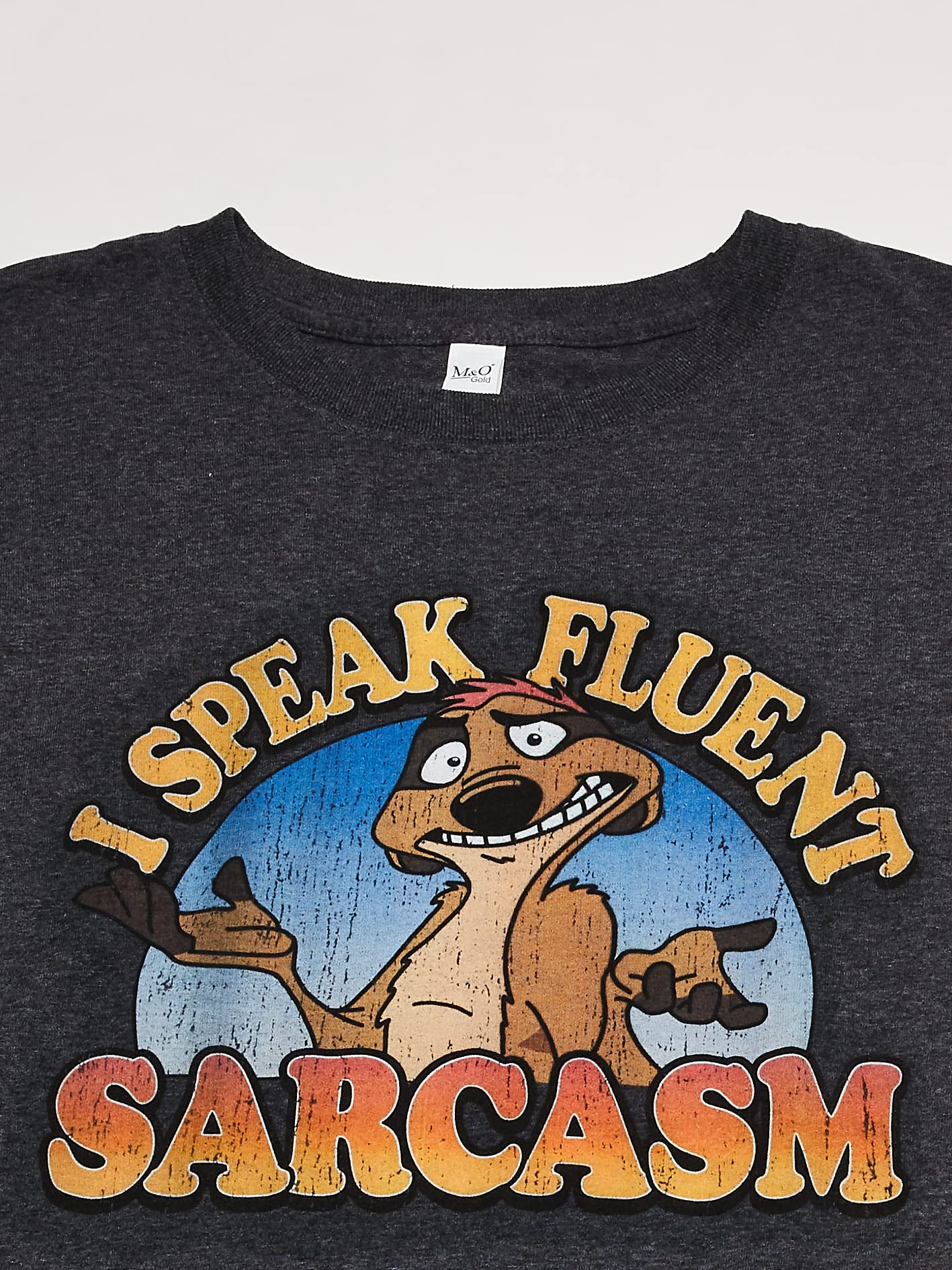 Disney Men's Lion King Sarcasm T-Shirt