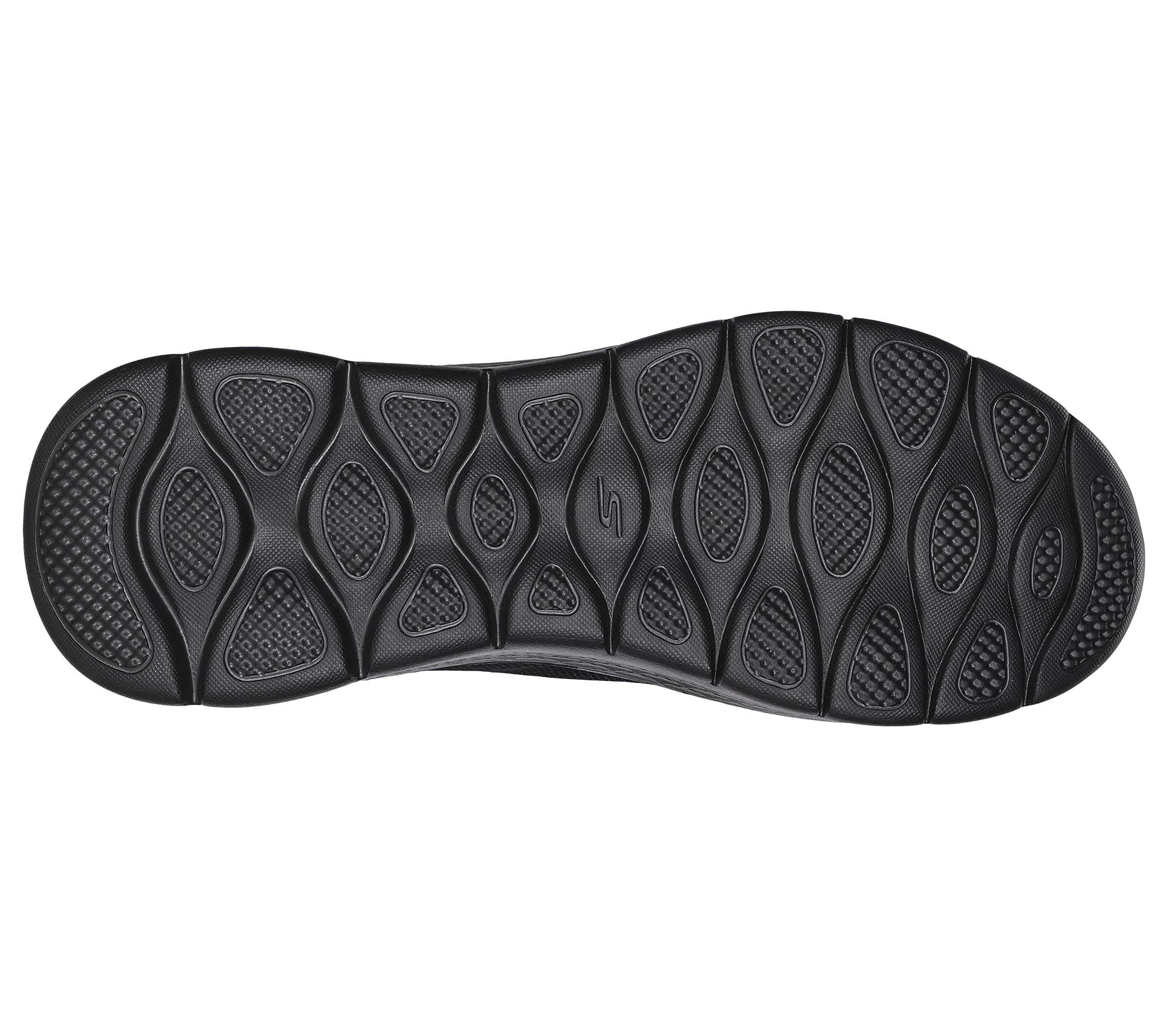 Skechers Men's Gowalk Flex Slip-Ins-Athletic Slip-On Casual Walking Shoes | Air-Cooled Memory Foam Sneaker, Black, 12.5
