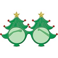 Giant Christmas Plastic Tree Eyelasses | Party Favor