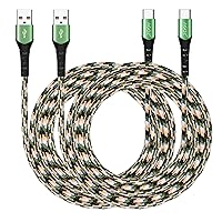 AGOZ 2Pack 6ft USB C Cable Fast Charger Compatible with iPhone 15 Pro Max, 15 Pro, 15 Plus, 15, iPad Pro 12.9