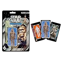 Aquarius Star Wars Chewbacca Premium Playing Cards - Chewbacca Themed Deck of Cards for Your Favorite Card Games - Officially Licensed Star Wars Merchandise & Collectibles