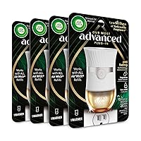 Advanced Plug In Scented Oil Warmer, Advanced Gadget, Home Air Freshener (Pack of 4, Gadget Only, Refills Sold Separately)