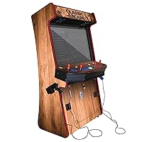 Creative Arcades Full-Size Commercial TR2 Classic Slimline Arcade Machine, 2 Lightguns Included, Stand-up Arcade 4 Player 43