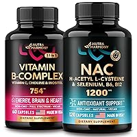 NUTRAHARMONY NAC Capsules & Vitamin B Complex Capsules
